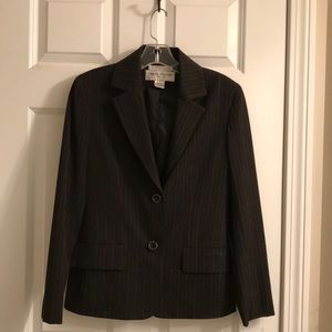 Rena Rowan Stretch Pinstripe Blazer
